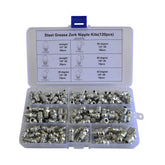 Twin Eagle Imports Grab Kits 120pc Imperial Steel Grease Nipples Grab Kit